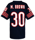 Mike Brown Signed Navy Custom Football Jersey w/100 Greatest Bears - BROJRY341 - Mike Brown Signed Navy Custom Football Jersey w/100 Greatest Bears product image