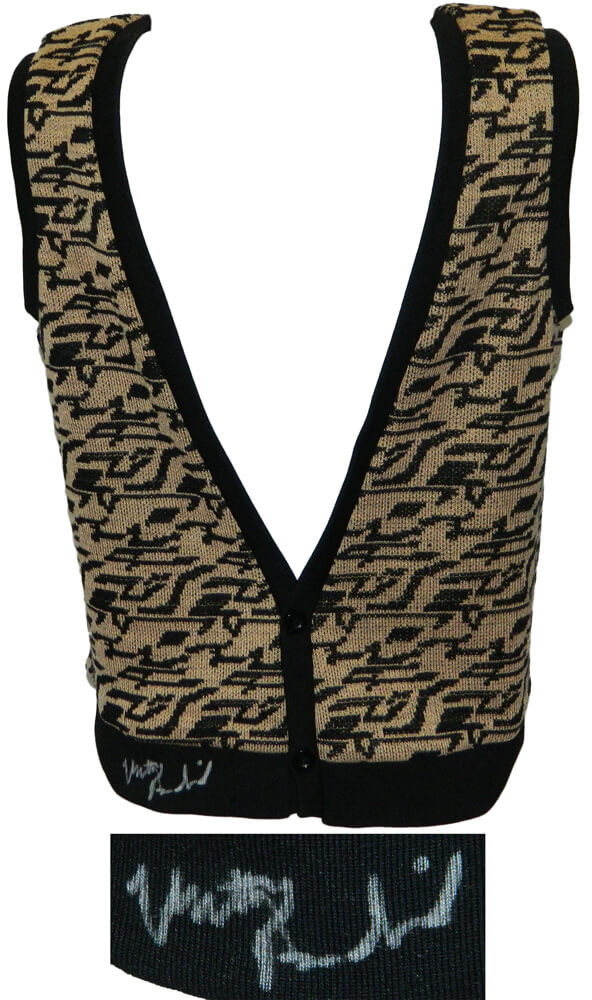 Matthew Broderick Signed Ferris Bueller Costume Vest - BROJRY502 - Matthew Broderick Signed Ferris Bueller Costume Vest product image