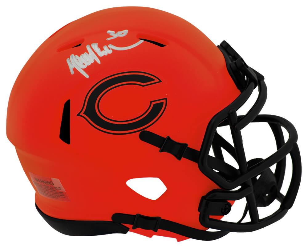 Mike Brown Signed Chicago Bears RAVE Riddell Speed Mini Helmet - BROMIN371 - Mike Brown Signed Chicago Bears RAVE Riddell Speed Mini Helmet product image