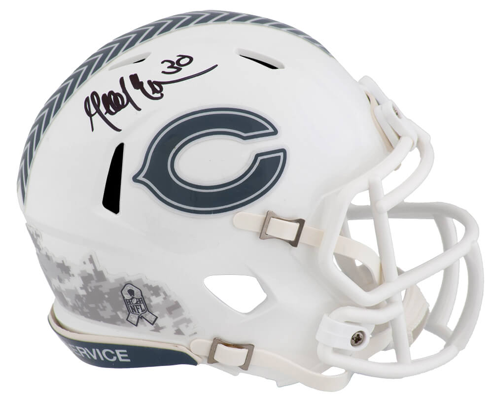 Mike Brown Signed Chicago Bears 2024 SALUTE Riddell Speed Mini Helmet - BROMIN372 - Mike Brown Signed Chicago Bears 2024 SALUTE Riddell Speed Mini Helmet product image