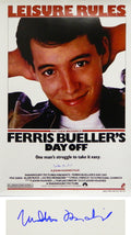 Matthew Broderick Signed Ferris Bueller's Day Off 27x40 Full Size Movie Poster - BROPST521 - Matthew Broderick Signed Ferris Bueller's Day Off 27x40 Full Size Movie Poster product image