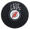 Martin Brodeur Signed New Jersey Devils Logo Hockey Puck (Fanatics) - BROPUC421 - Martin Brodeur Signed New Jersey Devils Logo Hockey Puck (Fanatics) product image