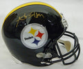 Antonio Brown Signed Pittsburgh Steelers Riddell Full Size Replica Helmet - BROREP300 - Antonio Brown Signed Pittsburgh Steelers Riddell Full Size Replica Helmet product image