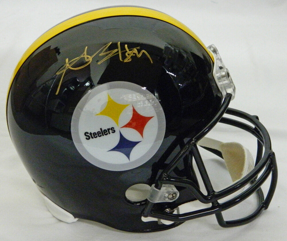 Antonio Brown Signed Pittsburgh Steelers Riddell Full Size Replica Helmet - BROREP300 - Antonio Brown Signed Pittsburgh Steelers Riddell Full Size Replica Helmet product image