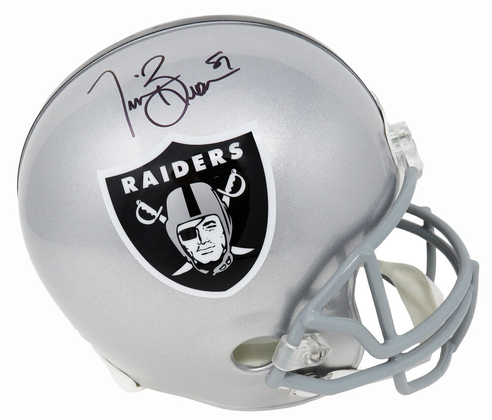 Tim Brown Signed Oakland Raiders Riddell Full Size Replica Helmet (Beckett) - BROREP320 - Tim Brown Signed Oakland Raiders Riddell Full Size Replica Helmet (Beckett) product image