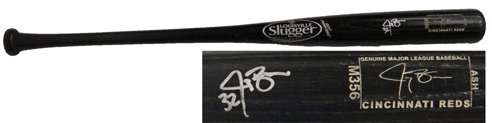 Jay Bruce Signed Louisville Slugger Black Name Engraved Baseball Bat - BRUBAT100 - Jay Bruce Signed Louisville Slugger Black Name Engraved Baseball Bat product image