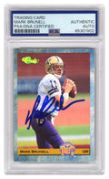 Mark Brunell Signed 1993 Classic Rookie Football Trading Card #88 - (PSA Encapsulated) - BRUCAR306 - Mark Brunell Signed 1993 Classic Rookie Football Trading Card #88 - (PSA Encapsulated) product image