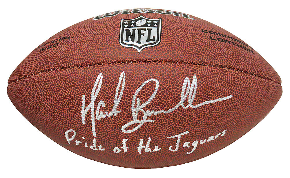 Mark Brunell Signed Wilson Limited Full Size NFL Football w/Pride of the Jaguars - BRUFTB301 - Mark Brunell Signed Wilson Limited Full Size NFL Football w/Pride of the Jaguars product image