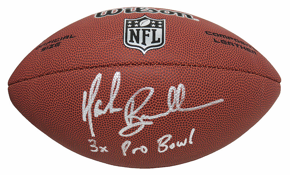 Mark Brunell Signed Wilson Limited Full Size NFL Football w/3x Pro Bowl - BRUFTB302 - Mark Brunell Signed Wilson Limited Full Size NFL Football w/3x Pro Bowl product image