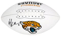 Mark Brunell Signed Jacksonville Jaguars Logo Franklin White Football - BRUFTB309 - Mark Brunell Signed Jacksonville Jaguars Logo Franklin White Football product image