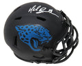 Mark Brunell Signed Jacksonville Jaguars Eclipse Black Matte Riddell Speed Mini Helmet - BRUMIN304 - Mark Brunell Signed Jacksonville Jaguars Eclipse Black Matte Riddell Speed Mini Helmet product image