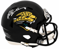 Mark Brunell Signed Jaguars Throwback Riddell Speed Mini Helmet - (In White) - BRUMIN317 - Mark Brunell Signed Jaguars Throwback Riddell Speed Mini Helmet - (In White) product image