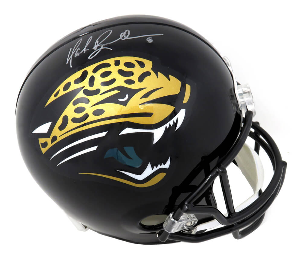 Mark Brunell Signed Jacksonville Jaguars Riddell Full Size Replica Helmet - BRUREP300 - Mark Brunell Signed Jacksonville Jaguars Riddell Full Size Replica Helmet product image