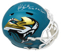 Mark Brunell Signed Jacksonville Jaguars AMP Alternate Series Riddell Full Size Speed Replica Helmet w/Pride of the Jaguars - BRUREP302 - Mark Brunell Signed Jacksonville Jaguars AMP Alternate Series Riddell Full Size Speed Replica Helmet w/Pride of the Jaguars product image