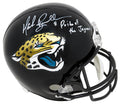 Mark Brunell Signed Jaguars Riddell Full Size Replica Helmet w/Pride of the Jaguars - BRUREP304 - Mark Brunell Signed Jaguars Riddell Full Size Replica Helmet w/Pride of the Jaguars product image