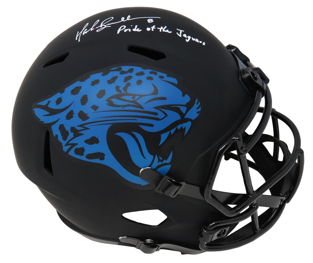 Mark Brunell Signed Jacksonville Jaguars Eclipse Riddell Full Size Speed Replica Helmet w/Pride of the Jaguars - BRUREP305 - Mark Brunell Signed Jacksonville Jaguars Eclipse Riddell Full Size Speed Replica Helmet w/Pride of the Jaguars product image