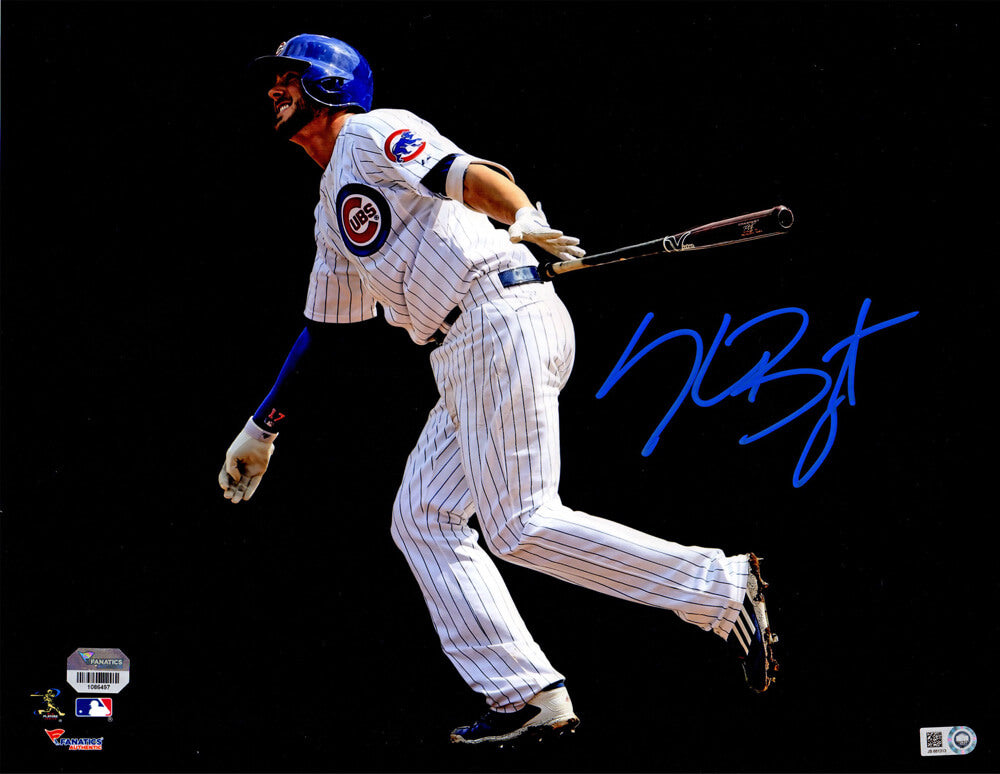 Kris Bryant Signed Chicago Cubs Spotlight Action 11x14 Photo - BRY11P100 - Kris Bryant Signed Chicago Cubs Spotlight Action 11x14 Photo product image