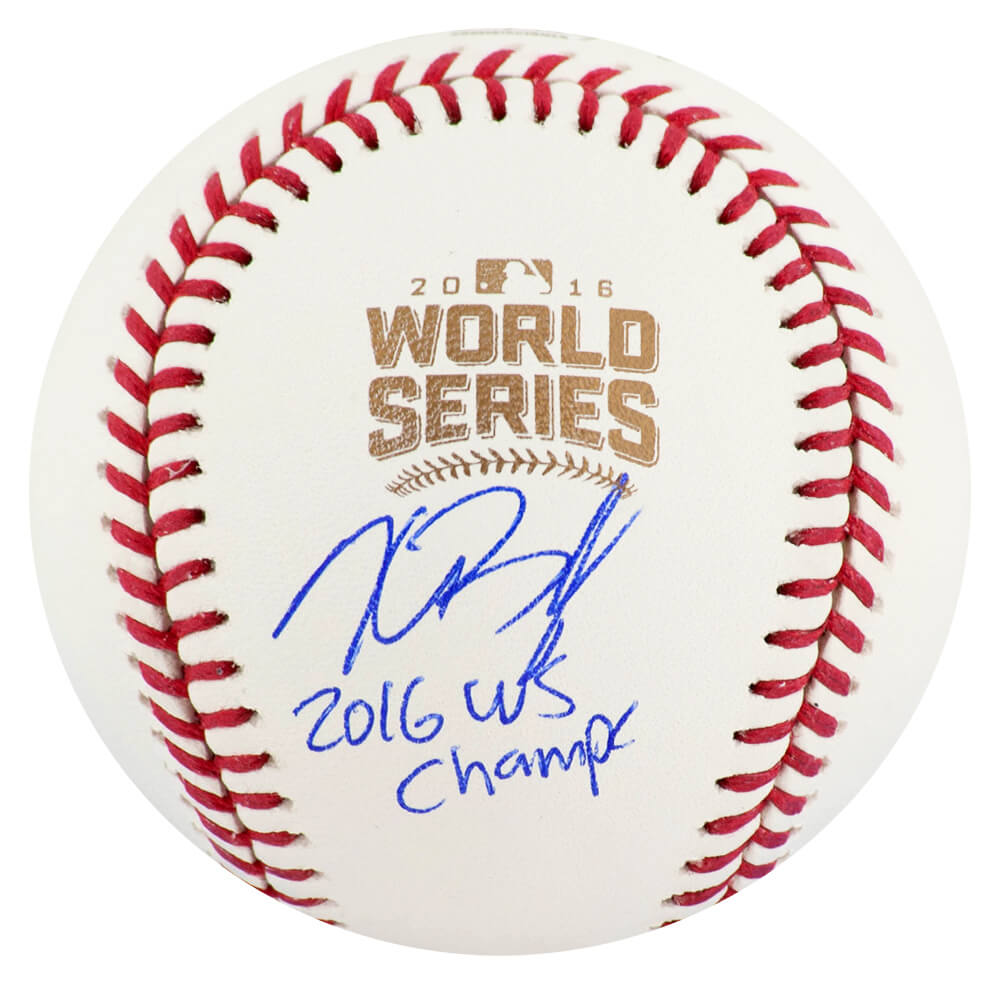 Kris Bryant Signed Rawlings 2016 World Series (Chicago Cubs) Baseball w/2016 WS Champs - BRYBSB107 - Kris Bryant Signed Rawlings 2016 World Series (Chicago Cubs) Baseball w/2016 WS Champs product image