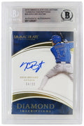 Kris Bryant Signed Chicago Cubs 2016 Immaculate Collection Diamond Inscription Baseball Card #25 (Beckett Encapsulated) - BRYCAR101 - Kris Bryant Signed Chicago Cubs 2016 Immaculate Collection Diamond Inscription Baseball Card #25 (Beckett Encapsulated) product image