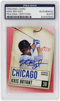 Kris Bryant Signed 2014 Rize Baseball Trading Card #U-FT1 - (PSA/DNA Encapsulated) - BRYCAR102 - Kris Bryant Signed 2014 Rize Baseball Trading Card #U-FT1 - (PSA/DNA Encapsulated) product image