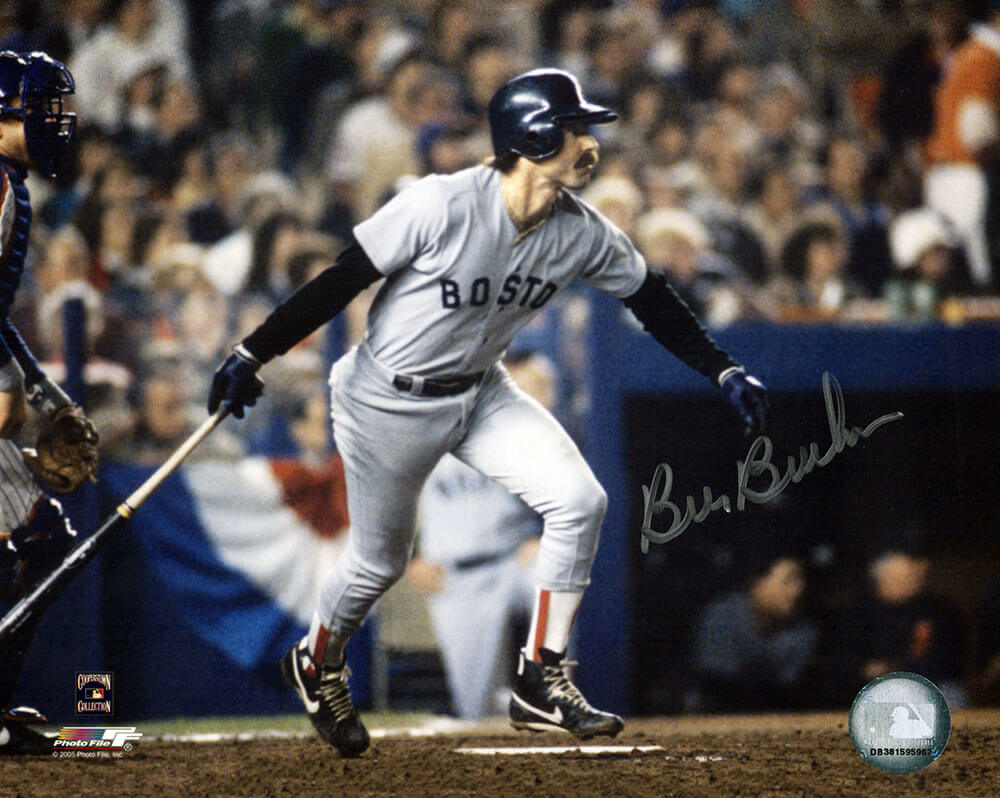 Bill Buckner Signed Boston Red Sox World Series Batting 8x10 Photo - BUC08P102TW - Bill Buckner Signed Boston Red Sox World Series Batting 8x10 Photo product image