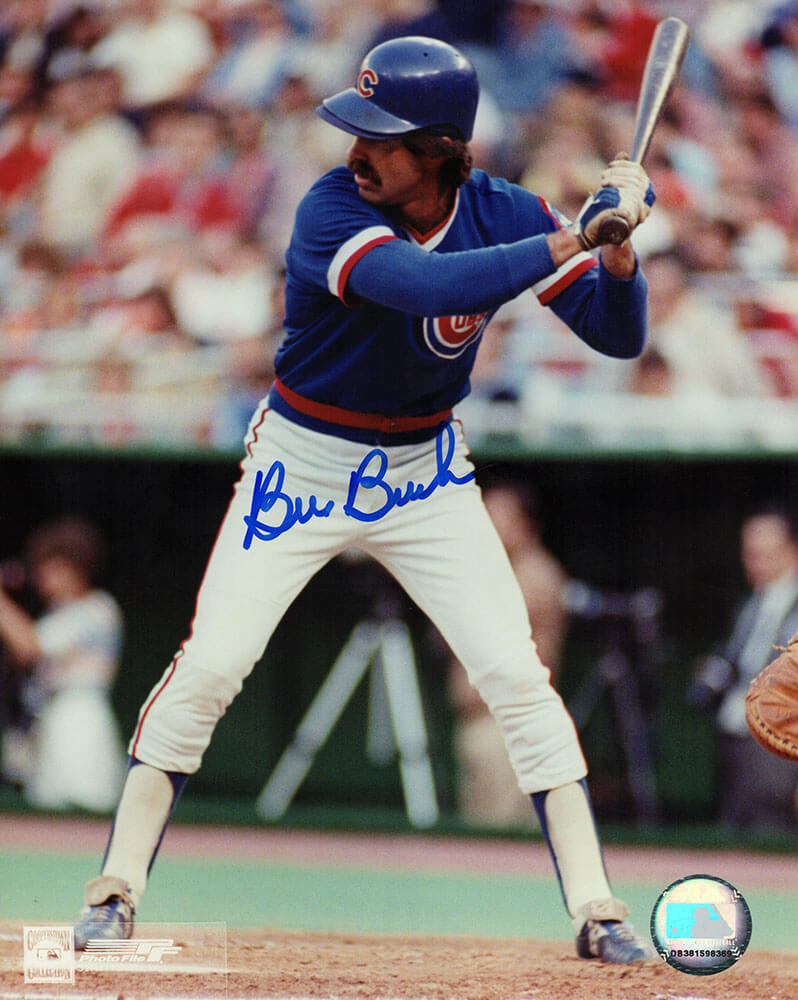 Bill Buckner Signed Chicago Cubs Batting 8x10 Photo - BUC08P103TW - Bill Buckner Signed Chicago Cubs Batting 8x10 Photo product image