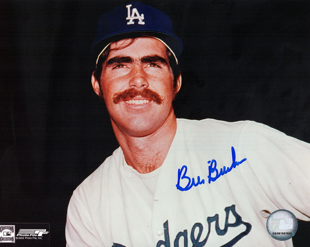 Bill Buckner Signed Los Angeles Dodgers Closeup Pose 8x10 Photo - BUC08P104TW - Bill Buckner Signed Los Angeles Dodgers Closeup Pose 8x10 Photo product image