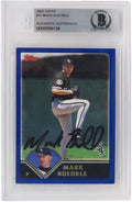 Mark Buehrle Signed Chicago White Sox 2003 Topps Baseball Card #47 - (Beckett Encapsulated) - BUECAR100 - Mark Buehrle Signed Chicago White Sox 2003 Topps Baseball Card #47 - (Beckett Encapsulated) product image