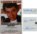 Matthew Broderick, Mia Sara & Alan Ruck Cast Signed Ferris Bueller's Day Off 27x40 Full Size Movie Poster - BUEPST501 - Matthew Broderick, Mia Sara & Alan Ruck Cast Signed Ferris Bueller's Day Off 27x40 Full Size Movie Poster product image