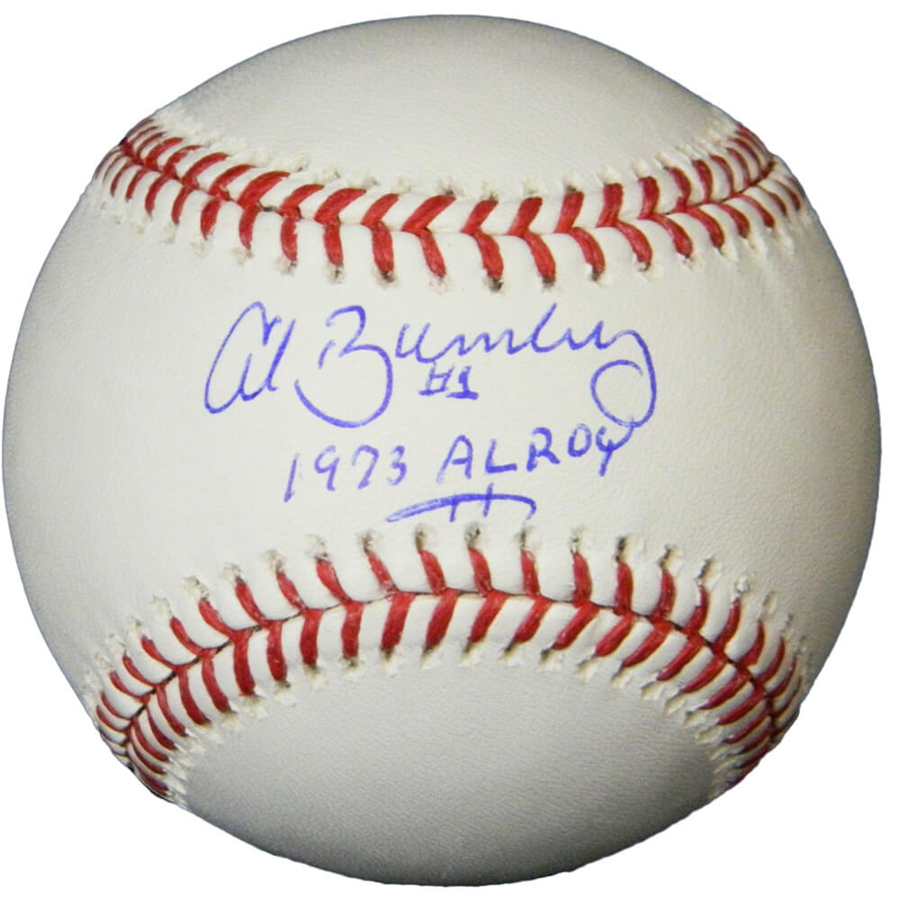 Al Bumbry Signed Rawlings Official MLB Baseball w/1973 AL ROY - BUMBSB100 - Al Bumbry Signed Rawlings Official MLB Baseball w/1973 AL ROY product image