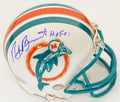 Nick Buoniconti Signed Dolphins Riddell Mini Helmet w/HOF'01 - BUOMIN300 - Nick Buoniconti Signed Dolphins Riddell Mini Helmet w/HOF'01 product image