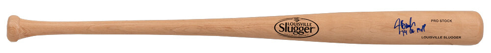 Jeff Burroughs Signed Louisville Slugger Pro Stock Blonde Baseball Bat w/74 AL MVP - BURBAT103 - Jeff Burroughs Signed Louisville Slugger Pro Stock Blonde Baseball Bat w/74 AL MVP product image
