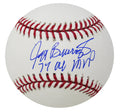Jeff Burroughs Signed Rawlings Official MLB Baseball w/74 AL MVP - BURBSB100 - Jeff Burroughs Signed Rawlings Official MLB Baseball w/74 AL MVP product image