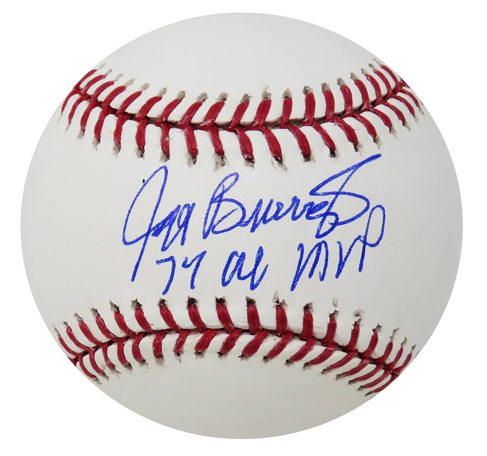 Jeff Burroughs Signed Rawlings Official MLB Baseball w/74 AL MVP - BURBSB100 - Jeff Burroughs Signed Rawlings Official MLB Baseball w/74 AL MVP product image