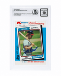 Jeff Burroughs Signed Rangers 1982 Topps Kmart Baseball Trading Card #25 - (Beckett - Auto Sticker - Grade 10) - BURCAR106 - Jeff Burroughs Signed Rangers 1982 Topps Kmart Baseball Trading Card #25 - (Beckett - Auto Sticker - Grade 10) product image