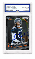 Luther Burden III Signed Chicago Bears 2025 Panini Prizm Rookie Football Card #331 - (PSA Encapsulated) - BURCAR300 - Luther Burden III Signed Chicago Bears 2025 Panini Prizm Rookie Football Card #331 - (PSA Encapsulated) product image