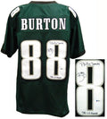 Trey Burton Signed Green Custom Football Jersey w/Philly Special, SB LII Champs - BURJRY300 - Trey Burton Signed Green Custom Football Jersey w/Philly Special, SB LII Champs product image