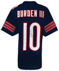 Luther Burden III Signed Navy Custom Football Jersey - BURJRY310 - Luther Burden III Signed Navy Custom Football Jersey product image