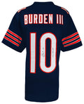 Luther Burden III Signed Navy Custom Football Jersey w/Good, Better, Best - BURJRY311 - Luther Burden III Signed Navy Custom Football Jersey w/Good, Better, Best product image
