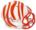 Joe Burrow Signed Cincinnati Bengals Flat White Matte Riddell Speed Mini Helmet (Fanatics) - BURMIN314 - Joe Burrow Signed Cincinnati Bengals Flat White Matte Riddell Speed Mini Helmet (Fanatics) product image