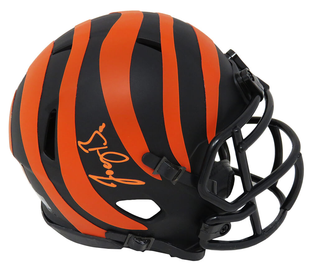 Joe Burrow Signed Cincinnati Bengals Eclipse Riddell Speed Mini Helmet (Fanatics) - BURMIN315 - Joe Burrow Signed Cincinnati Bengals Eclipse Riddell Speed Mini Helmet (Fanatics) product image