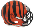 Joe Burrow Signed Bengals Riddell Speed Mini Helmet (Fanatics) - BURMIN317 - Joe Burrow Signed Bengals Riddell Speed Mini Helmet (Fanatics) product image