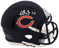 Luther Burden III Signed Chicago Bears Riddell Speed Mini Helmet - BURMIN330 - Luther Burden III Signed Chicago Bears Riddell Speed Mini Helmet product image