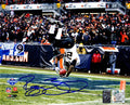 Reggie Bush Signed New Orleans Saints Endzone Flip 8x10 Photo - BUS08P300 - Reggie Bush Signed New Orleans Saints Endzone Flip 8x10 Photo product image