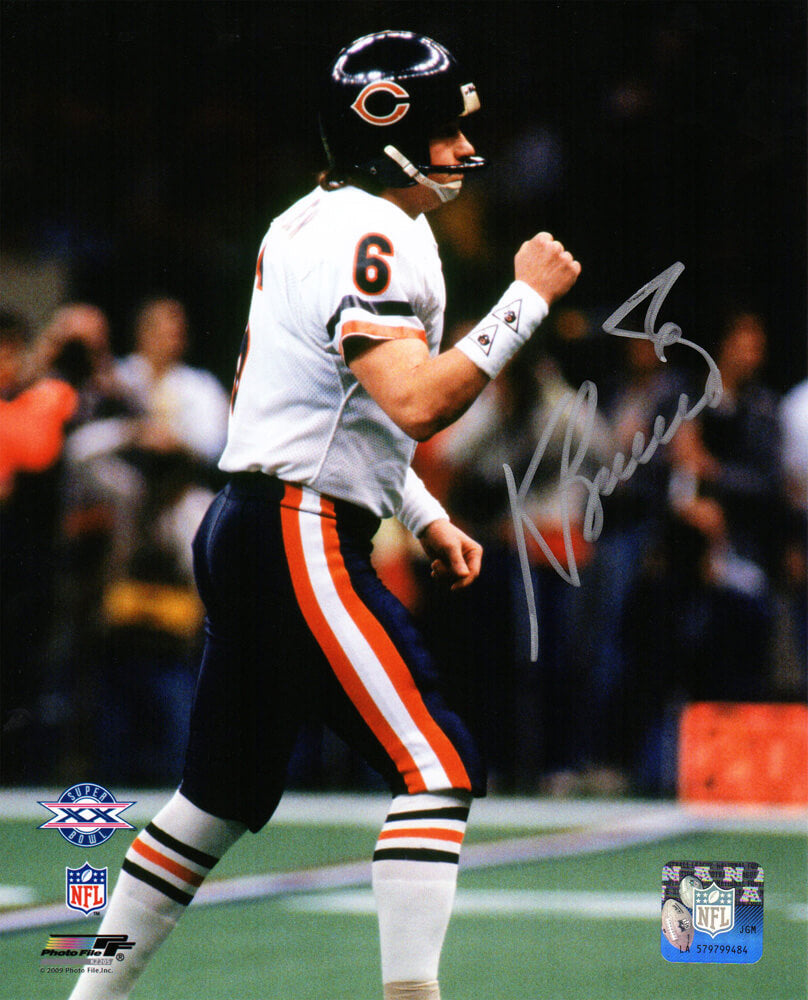 Kevin Butler Signed Chicago Bears Super Bowl XX 8x10 Photo - BUT08P330 - Kevin Butler Signed Chicago Bears Super Bowl XX 8x10 Photo product image