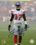 James Butler Signed New York Giants White Jersey Action 8x10 Photo - BUT08P346 - James Butler Signed New York Giants White Jersey Action 8x10 Photo product image