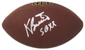 Kevin Butler Signed Wilson Super Grip Full Size NFL Football w/SB XX - BUTFTB321 - Kevin Butler Signed Wilson Super Grip Full Size NFL Football w/SB XX product image