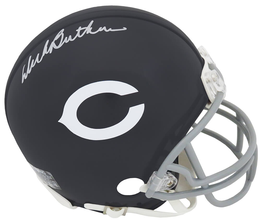 Dick Butkus Signed Chicago Bears Throwback Riddell (VSR4) Mini Helmet - BUTMIN307 - Dick Butkus Signed Chicago Bears Throwback Riddell (VSR4) Mini Helmet product image