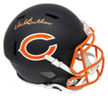 Dick Butkus Signed Chicago Bears Flat Black Matte Riddell Full Size Speed Replica Helmet - BUTREP302 - Dick Butkus Signed Chicago Bears Flat Black Matte Riddell Full Size Speed Replica Helmet product image