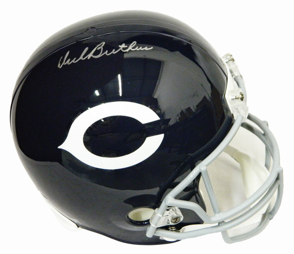 Dick Butkus Signed Chicago Bears Throwback Riddell Full-Size Replica Helmet - BUTREP304 - Dick Butkus Signed Chicago Bears Throwback Riddell Full-Size Replica Helmet product image